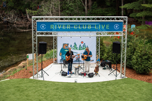 live music entertainment on the crystal river in glen arbor at River Club