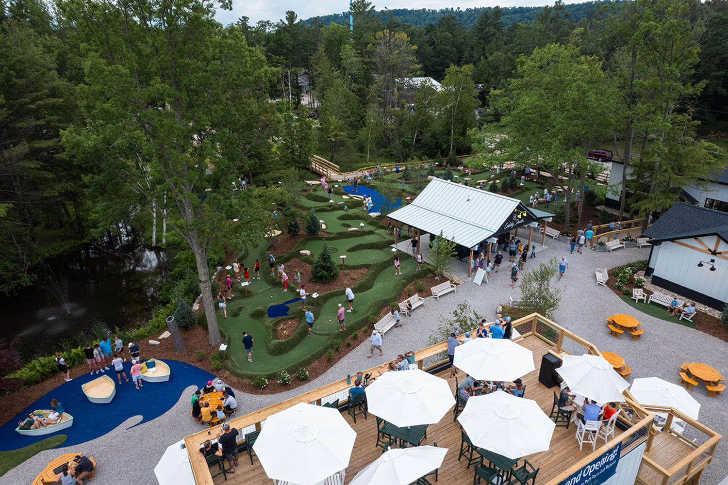 river club view from above